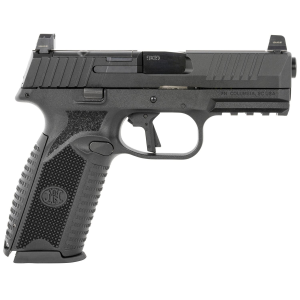 FN 66101287 509 MRD LE 9mm Luger 17+1 4 in, Black, Polymer Picatinny Rail Frame/Grip, Serrated Optic Cut Slide, Flat Trigger