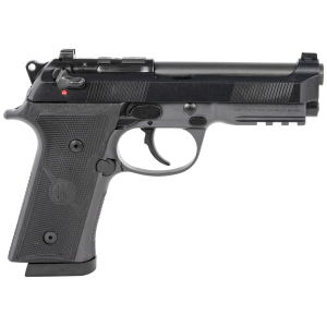 Beretta USA J92QR92170 92X RDO Centurion 9mm Luger, 4.25 Barrel 18+1, Black Steel Frame, Serrated Bruniton Finish Steel Optic Cut Slide, Checkered Polymer Grip & Manual/Decocker Safety