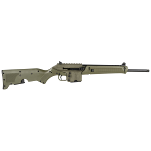 Kel-Tec SU16CAGRN SU16 *CA Compliant 5.56x45mm NATO 10+1 16 in Black Steel Barrel, Green Steel Receiver, Green Synthetic w/Storage Compartment Stock, Rifle