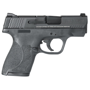 Smith & Wesson 11812 M&P Shield M2.0 Micro-Compact Frame 40 S&W 6+1/7+1, 3.10 Black Armornite Stainless Steel Barrel & Serrated Slide, Matte Black Poly Frame, Thumb Safety, Pistol
