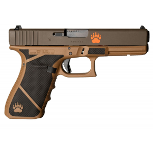 Weapon Works UG2050203-228094 G20 Gen4 Full Size Frame 10mm Auto 15+1 4.61 in Black Steel Barrel, Grizzly Glock Serrated Steel Slide & Polymer Frame w/Picatinny Rail, USA Made