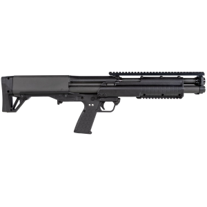 Kel-Tec KSGBLK KSG Black 12 Gauge 18.50 in 3 in 14+1 Black Rec/Barrel Black Polymer Fixed Stock & Grip, Shotgun
