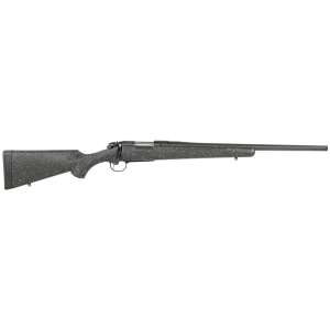 Bergara B14S509C B-14 Ridge 6.5 PRC 2+1, 24 in Graphite Black Cerakote #5 Contour Threaded Barrel, Graphite Black Cerakote Steel Receiver, Black/Gray Speckled Synthetic Stock, Rifle