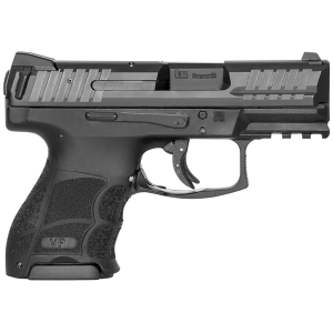 H&K 81000806 VP9SK Sub-Compact 9mm Luger 12+1/15+1 3.39 in Polygonal, Rifled Barrel, Black Serrated Slide, Black Polymer Frame w/Picatinny Rail & Push Button Mag Release, Black Finger Grooved Polymer Grips, Pistol