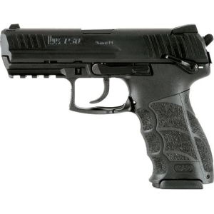 H&K 81000113 P30S V3 *MA Compliant 9mm Luger 10+1, 3.85 in Black Polygonal, Rifled Barrel, Black Serrated Steel Slide, Black Polymer Frame w/Picatinny Rail, Black Finger Grooved Grip, Pistol