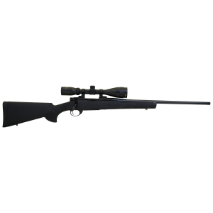 Howa HGP265PRCB M1500 Gamepro Gen2 6.5 PRC 3+1 24 in Threaded Barrel, Blued Metal Finish, Black Fixed Hogue Pillar-Bedded Overmolded Stock, Includes GamePro 4-12x40mm Scope, Rifle
