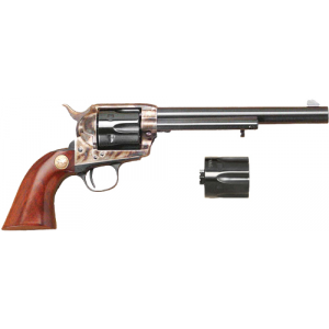 Cimarron P-Model Dual Cylinder .45Lc/.45Acp Fs 7.5 in Cc/Bl Wal MP438 - Cimarron Firearms