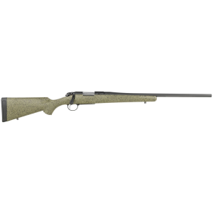 BERGARA B14l102c B-14 Hunter 270 Win 3+1 24 In Graphite Black Cerakote Barrel, Softtouch Speckled Green Fixed American Style Stock, Rifle