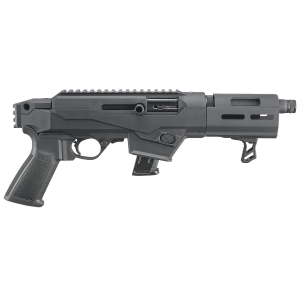 Ruger 29101 PC Charger 9mm Luger 10+1 6.50 in Threaded Barrel, Black Hard Coat Anodized Finish, Glass-Filled Polymer Chassis, Takedown Stock, 7075-T6 Aluminum Picatinny Rail, Pistol