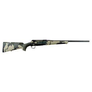 Sauer S1KVIAS65C 100 6.5 Creedmoor 5+1 22 in Cold Hammer Forged Barrel & Steel Receiver, Matte Blued Finish, Exclusive KUIU Visa Camo Ergo MAX Synthetic Stock, Adjustable Single-Stage Trigger, Three-Position Safety, Rifle