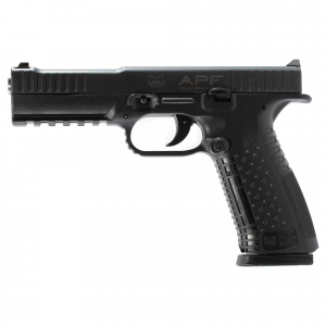 American Precision Firearms Strike One, Semi-auto, Striker Fired, Full Size, Polymer Frame Pistol, 9MM, 5 in Barrel, No Manual Safety, Matte Finish, Black, 10 Rounds, 2 Mags AFS1-9-BK-10 - American Precision Arms