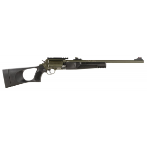 Rossi SCJT4510B Circuit Judge 45 Colt (LC) Caliber or 410 Gauge with 5rd Capacity, 18.50in Barrel, Moss Green Cerakote Metal Finish  Black Fixed Thumbhole Stock Right Hand (Full Size)
