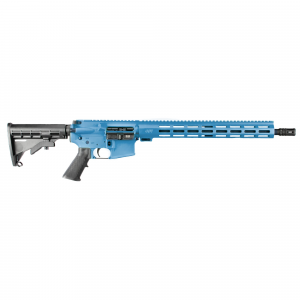 Alex Pro Firearms Guardian, Semi-auto Rifle, AR, 556 NATO/223 Remington, 16 in 4150 Barrel, 15 in MLOK Handguard, Cerakote Finish, Polar Blue, Polymer Grip, APF M4 Stock, 1 Mag, 30 Rounds RI282PB - Alex Pro