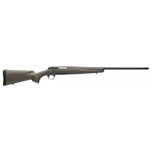 Browning 035597299 X-Bolt Hunter 6.8 Western 3+1 24 in Matte Black Threaded Barrel, Matte Blued Drilled & Tapped/X-Lock Mount Steel Receiver, OD Green Fixed Synthetic Stock - Browning