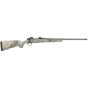 CVA CR6971 Cascade Full Size 6.5 Creedmoor 3+1 22 in Sniper Gray Cerakote Steel Threaded Barrel, Sniper Gray Cerakote Steel Receiver, Exclusive Realtree Rockslide Fixed w/SoftTouch Stock, Right Hand, Rifle