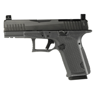 Lone Wolf Distributors Dusk19, Striker Fired, Semi-auto, Polymer Frame Pistol, Compact, 9mm, 4.02 in Gray Barrel, Matte Finish, Gray Slide and Frame, RMR Compatible Optic Cut, Front Night Sight/ Black Rear, 15 Rounds, 1 Mag LWD-DUSK19-GG-Gray