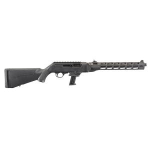 Ruger 19115 PC Carbine 9mm 16.12 in 17+1 Black Hard Coat Fluted