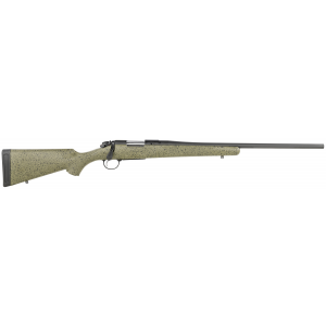 BERGARA Rifles B14s102c B-14 Hunter 6.5 Creedmoor 3+1 22 In Black Cerakote Rec/barrel Softtouch Green Speckled Molded Fixed Stock Right Hand (full Size)
