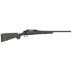 CVA CR3906G Cascade 7mm-08 Rem 4+1 22 in Black Cerakote Steel Threaded Barrel, Black Cerakote Receiver, OD Green Synthetic Stock