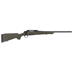 CVA Cascade, Bolt Action Rifle, 270 Winchester, 24 in Threaded Barrel, 5/8X24 Thread Pattern, Cerakote Finish, Graphite Black, Synthetic Stock, Olive Drab Green, 0 MOA Picatinny Rail, 1 Mag, 3 Rounds CR3902G