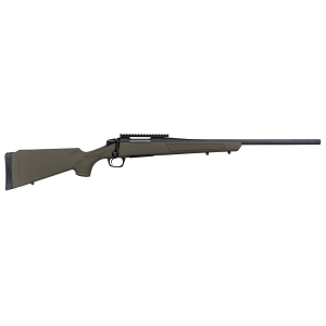 CVA Cascade, Bolt Action Rifle, 300 Winchester Magnum, 24 in Threaded Barrel, 5/8X24 Thread Pattern, Cerakote Finish, Graphite Black, Synthetic Stock, Olive Drab Green, 0 MOA Picatinny Rail, 1 Mag, 3 Rounds CR3911G