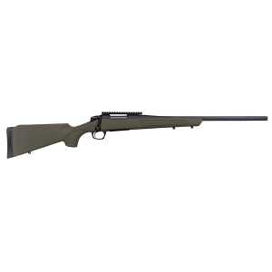 CVA Cascade, Bolt Action Rifle, 308 Winchester, 22 in Threaded Barrel, 5/8X24 Thread Pattern, Cerakote Finish, Graphite Black, Synthetic Stock, Olive Drab Green, 0 MOA Picatinny Rail, 1 Mag, 4 Rounds CR3903G