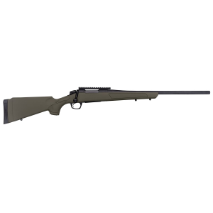 CVA Cascade, Bolt Action Rifle, 450 Bushmaster, 22 in Threaded Barrel, 5/8X24 Thread Pattern, Cerakote Finish, Graphite Black, Synthetic Stock, Olive Drab Green, 0 MOA Picatinny Rail, 1 Mag, 3 Rounds CR3905G