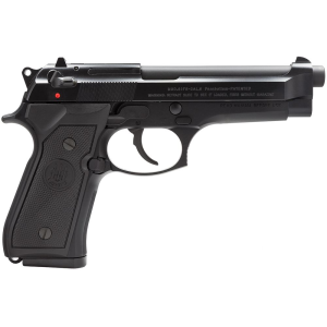 Beretta 92FS *CA Compliant Full Size Frame 9mm Luger 10+1 4.90 in Black Bruniton Barrel, Serrated Steel Slide, Black Bruniton Aluminum Frame w/Beavertail, USA Made, Pistol