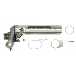 Savage 18182 Target Action Short Standard Caliber Bolt Head Right Bolt Left Port Stainless Steel - Savage Arms