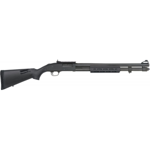 Mossberg 50768 590A1 Tactical 12 Gauge 3in 8+1 20in Cylinder Bore Barrel Black Rec with XS Ghost Ring Sights Black Fixed with Storage Compartment Stock Right Hand Includes M-LOK Handguard