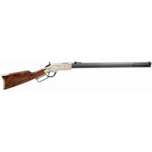 Henry Original BTH Deluxe Engraved Rifle H011D2, 44-40 Win, 24.5 in Octagon BBL, Lever Act, Wood Stock, Blue Finish, 13+1 Rd, Limited to 1000