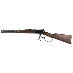 Rossi R92, Lever Action Rifle, 45 Long Colt, 16 in Round Barrel, Blued Finish, Wood Stock, Large Loop, Adjustable Sights, 8 Round 920451613L
