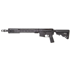 Radical Firearms RF-10, Semi-Automatic, AR, 450 Bushmaster, 16 in Barrel, 1:14 in Twist, 15 in MHR MLOK Handguard, Anodized Finish, Black, B5 Pistol Grip and B5 Stock, 1 Magazine, 5 Rounds FR16-450BUSH-15MHR