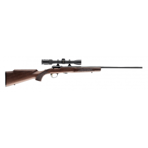 Browning 025251270 T-Bolt Target|Varmint 17 HMR 10+1 22 in MB Satin Black Walnut Fixed w|Monte Carlo Comb Stock Blued Right Hand - Browning