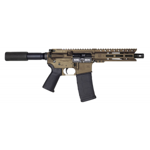 Diamondback DB1912K071 DB15 AR Pistol Carbine Length 5.56x45mm NATO 7 in 30+1 Midnight Bronze Buffer Tube Stock
