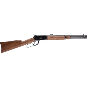 Rossi 920441613 R92 Carbine 44 Rem Mag 8+1, 16 in Polished Black Oxide Steel Barrel, Polished Black Oxide Steel Receiver, Fixed Hardwood Stock, Right Hand, Rifle