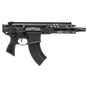 Sig Sauer PMCX762R7BLT MCX Rattler LT 7.62x39mm 28+1 7.75 in, Black, M-Lok Handgaurd, Picatinny Stock Adapter, OEM Polymer Grip, QD Suppressor Flash Hider, Flat Trigger, Adj. Piston