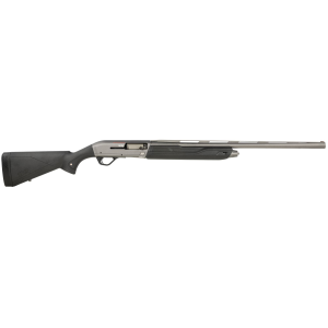 Winchester 511251391 SX4 Hybrid 12 Gauge 3 in 4+1 (2.75 in) 26 in Vent Rib Steel Barrel, Aluminum Alloy Receiver, Gray Cerakote Rec/Barrel, TruGlo Fiber Optic Sight, Synthetic Stock, Inflex Recoil Pad, LOP Spacers, Includes 3 Chokes, Shotgun