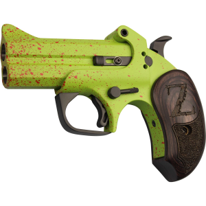 Bond Arms Z-Slayer BAZS45410, Derringer, 410 Gauge/45 Long Colt, 3.5 in Barrel, Steel, Zombie Green