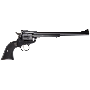 Ruger 0624 Single-Six Convertible 22 LR 22 WMR 6rd 9.50 in Blued Alloy Steel Barrel, Cylinder & Frame, Black Checkered Rubber Grip, Exposed Hammer , Revolver