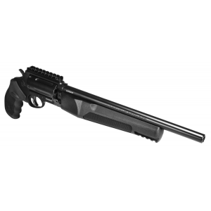 Taurus 2JHD441013MAG Judge Home Defender Medium Frame 45 Colt (LC) 5 Shot, 13 in Matte Black Steel Barrel, Matte Black Cylinder, Matte Black Steel Frame w/Accessory Rail, Black Rubber Grip