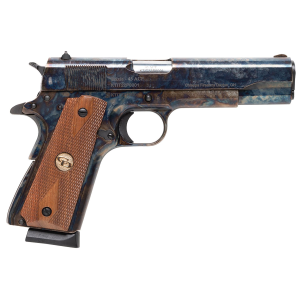 Charles Daly 440178 1911 Field Grade Full Size Frame 45 ACP 8+1 5 Stainless Steel Barrel, Color Case Serrated Steel Slide, Frame w/Beavertail, Checkered Walnut Grip, Pistol - Charles Daly