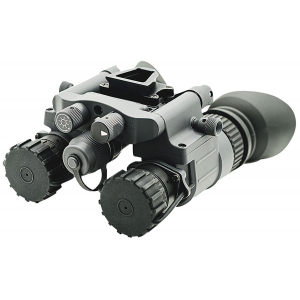 Armasight NSGNYX15M4G9DH2 BNVD-40 Pinnacle Black Hardcoat Anodized Night Vision 1x27mm Gen 3 Ghost White Phosphor/Pinnacle 2376 FOM Intensifier Tube