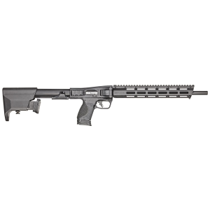 Smith & Wesson 12576 M&P FPC 9mm Luger 10+1 16.25 Black Oxide Steel Barrel, Black Anodized Pic Rail Aluminum Receiver, M-LOK Handguard, Black Synthetic Fixed Stock w/Mag Storage, Black Poly Grip, Rifle