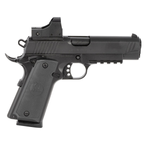 EAA GIRSAN 390071 MC1911 C TV Carry 45 ACP 8+1 4.40 in Black Steel Barrel, Blued Optic Ready/Serrated Slide, Black Steel Frame w/Picatinny Rail & Beavertail, Red Dot, Pistol