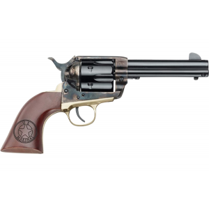 Pietta HF45USM434 1873 GW2 U.S. Marshall 45 Colt (LC) 6 Shot 4.75 Blued Steel Barrel & Cylinder, Color Case Hardened Steel Frame, US Marshall Engraved Walnut Grip, Brass Backstrap & Triggerguard
