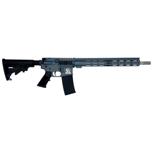 Great Lakes Firearms GL15223SSBLU AR-15 223 Wylde 16 Stainless 30+1, Blue Titanium Rec, Black Stock & Grip
