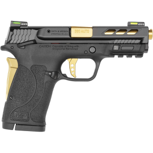 Smith and Wesson M&P 380 M2.0 Shield EZ Gold Ported Performance Center Pistol | 12719
