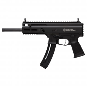 Grand Power Stribog TR22, Semi-auto Pistol, 22 Long Rifle, 10 in Threaded Barrel, Aluminum Frame, M-LOK Rail, Matte Finish, Black, 25 Rounds, 3 Mags GRP8588005808606 - Grand Power