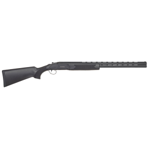 Mossberg 75483 Silver Reserve Eventide Over/Under 20 Gauge 3 in 2rd 26 in, Black, Synthetic Furniture, Fiber Optic Sight, 5 Field Set Chokes
